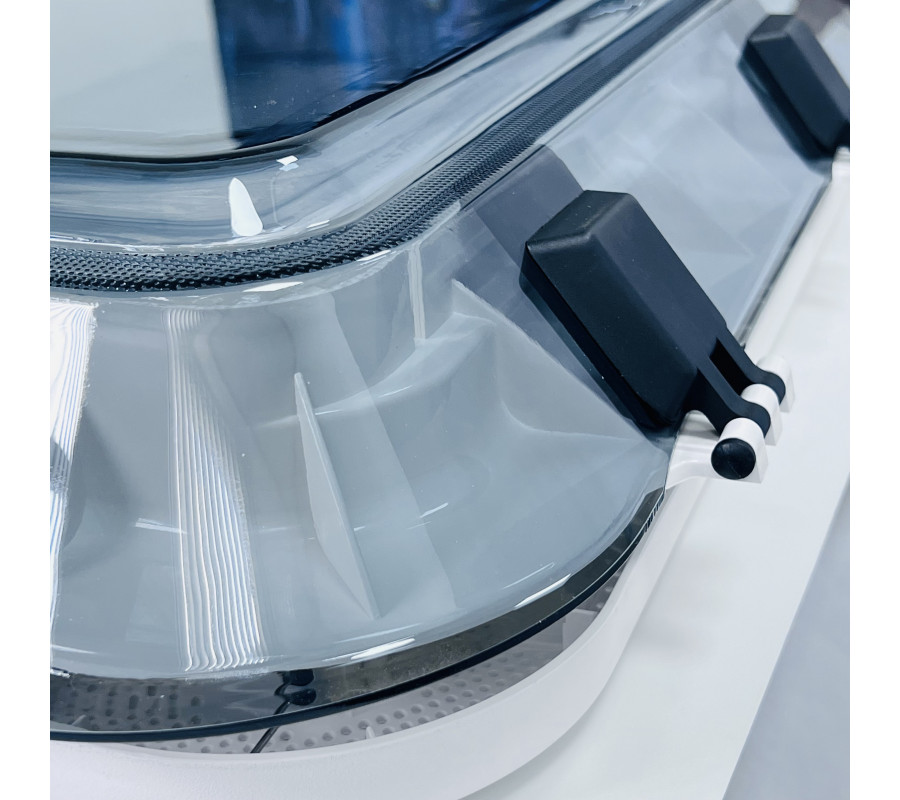 LED Sky Light Crystal Dome Roof Vent Blackout Blinds Flynet Camper
